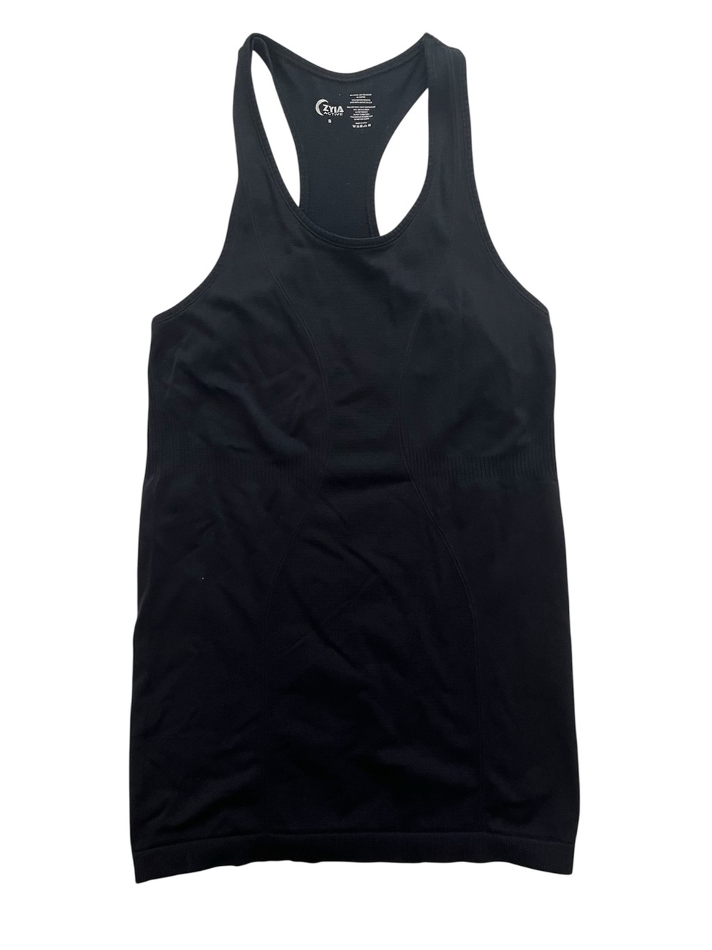 Zyia Active Black Racerback athletic Tank